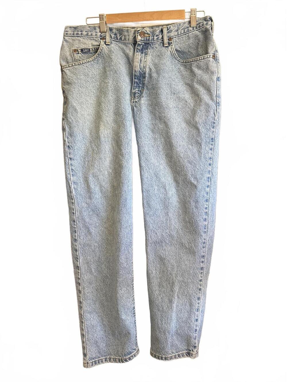 90s Lee Jeans 36x30 Lightwash